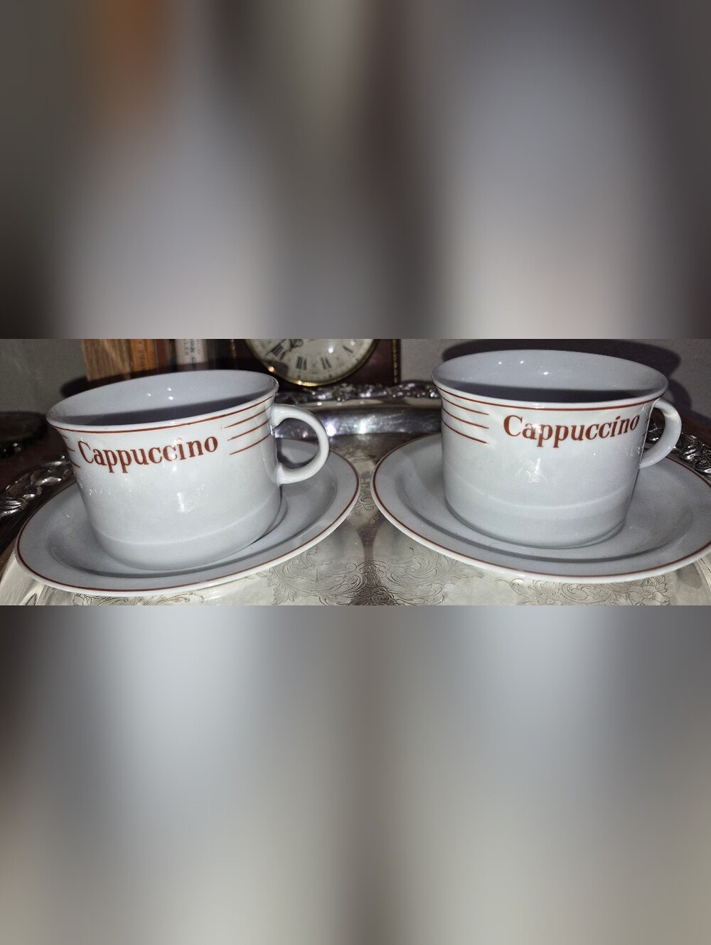Vintage Wawel Porcelain Cappuccino Cups, Made In POLAND